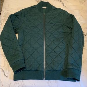 Lacoste Quilted Bomber Jacket